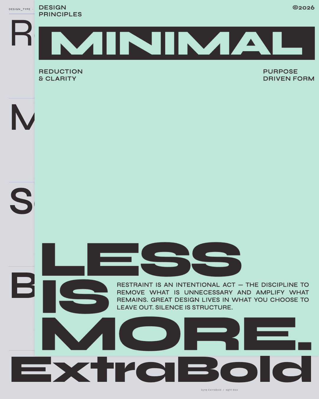 Syne combo poster
